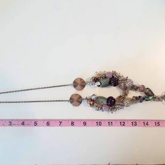 Vintage beaded necklace - Picture 2 of 4